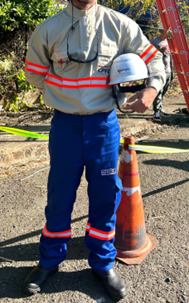 Frente do uniforme ATIVA