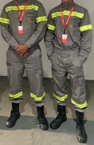 Frente do uniforme SIRTEC