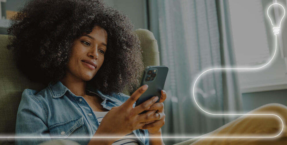 Texto alternativo: Chegou o Pix Automático, pague sua conta sem esforço.